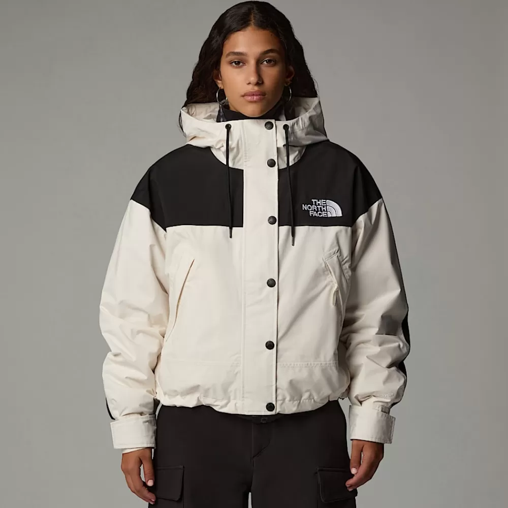 The North Face Vandtætte Jakker | Lette Jakker^Reign On Jakke Til Damer White Dune-TNF Black