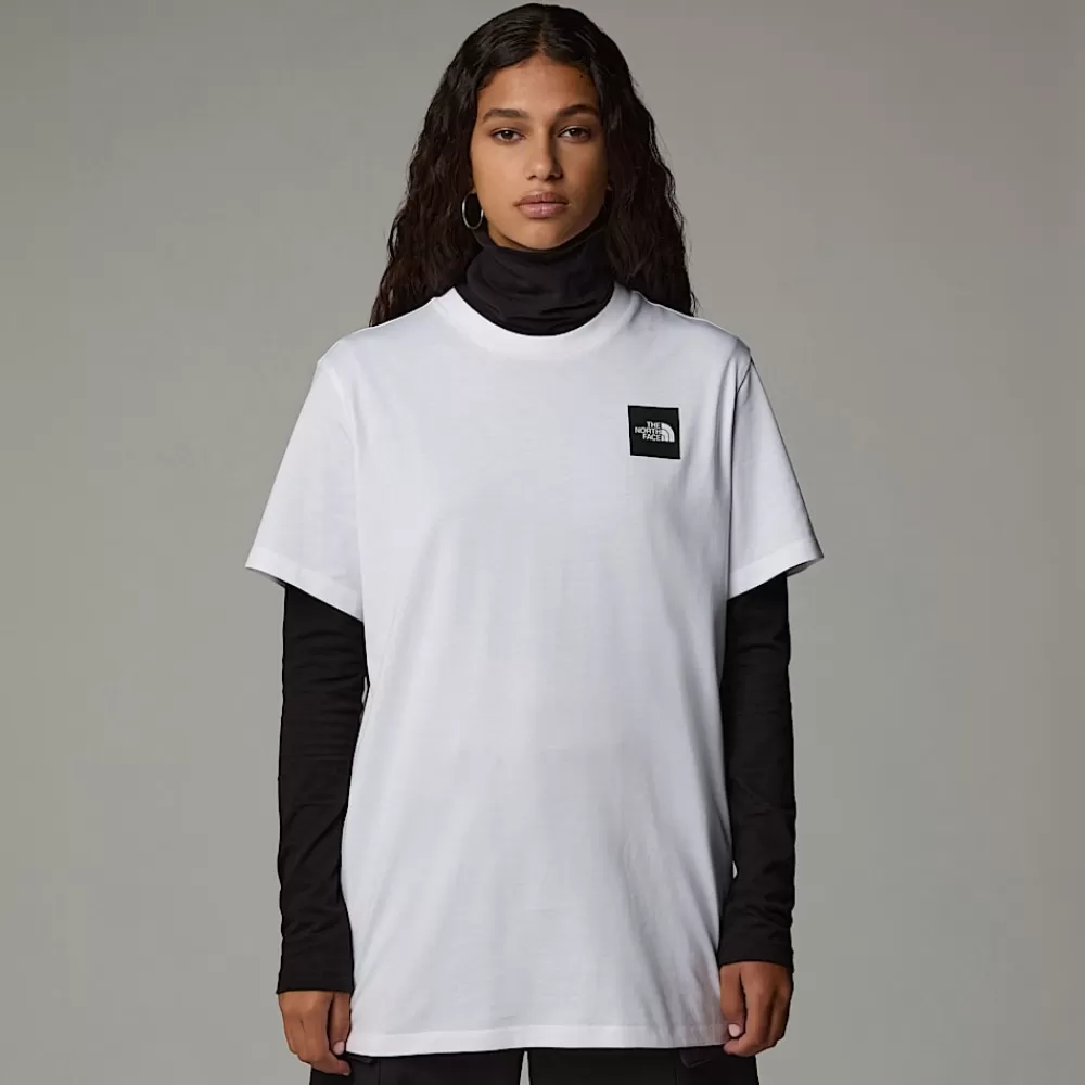 The North Face T-Shirts Og Trøjer^Relaxed Fine T-shirt Til Damer TNF White