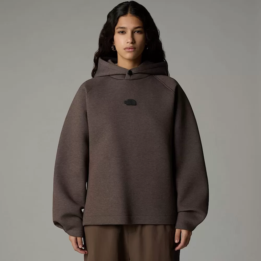 The North Face Hoodies & Sweatshirts^Relaxed Hættetrøje Til Damer Smokey Brown Heather