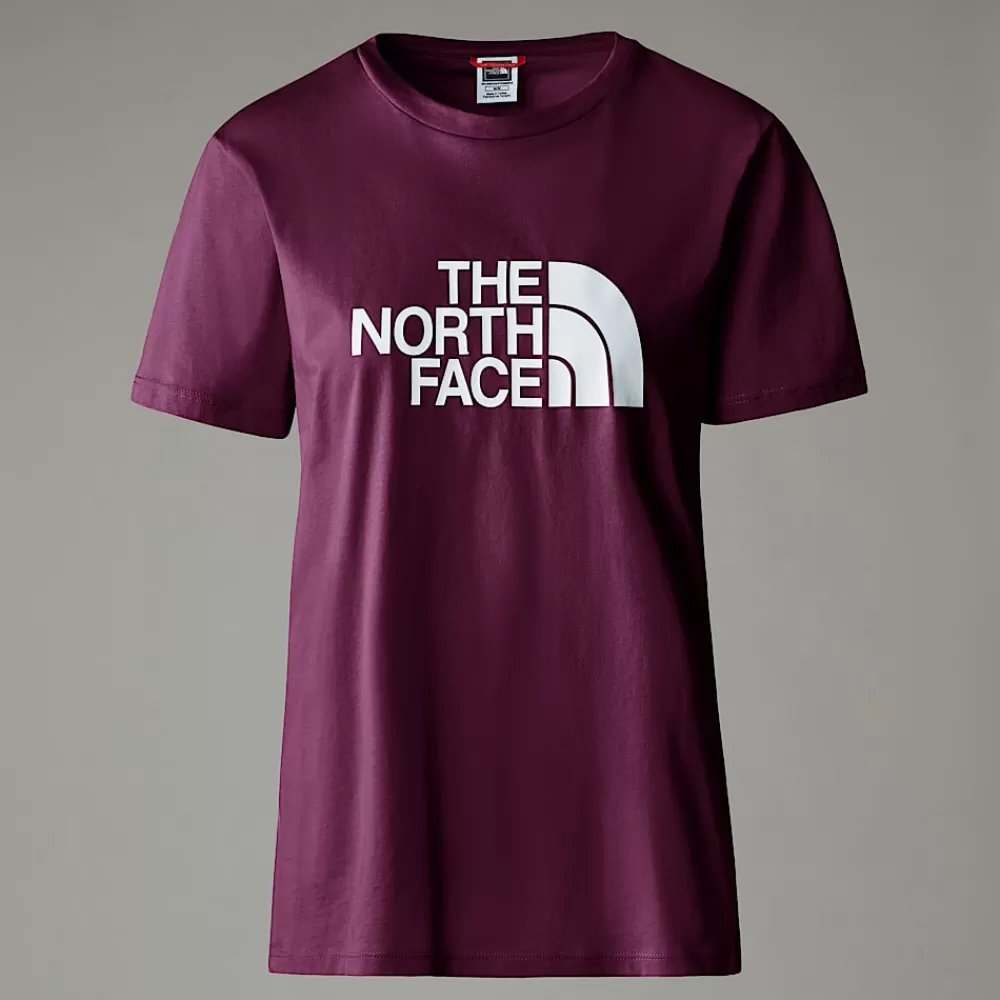 The North Face T-Shirts Og Trøjer^Relaxed T-shirt Til Damer Boysenberry