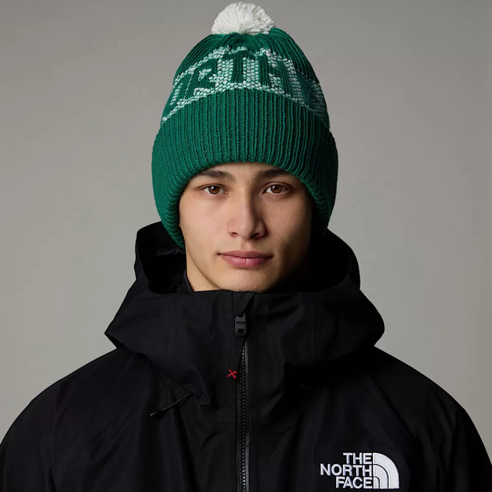 The North Face Beanies | Beanies^Retro Cabin Hue Evergreen-White Dune