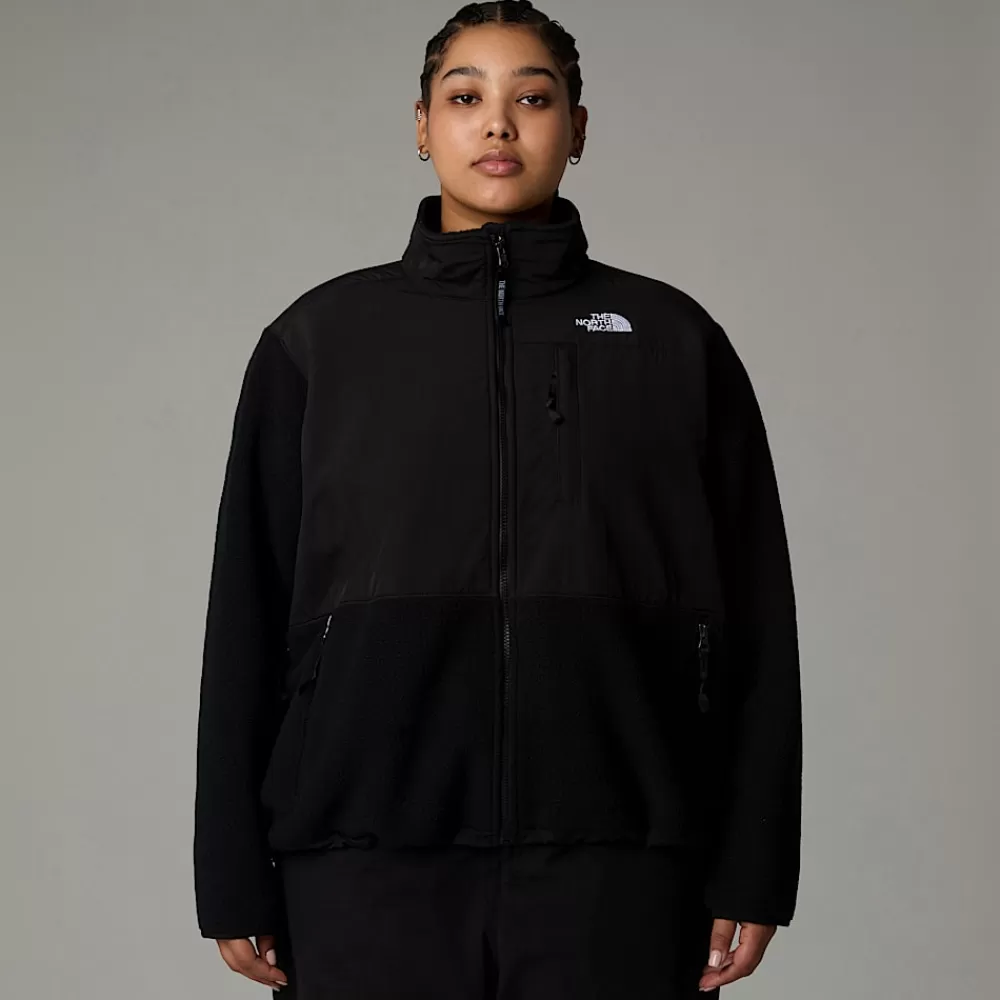 The North Face Curve & Plus Size Jakker | Fleecetrøjer Og Pullovers^Retro Denali Jakke I Store Størrelser Til Damer TNF Black