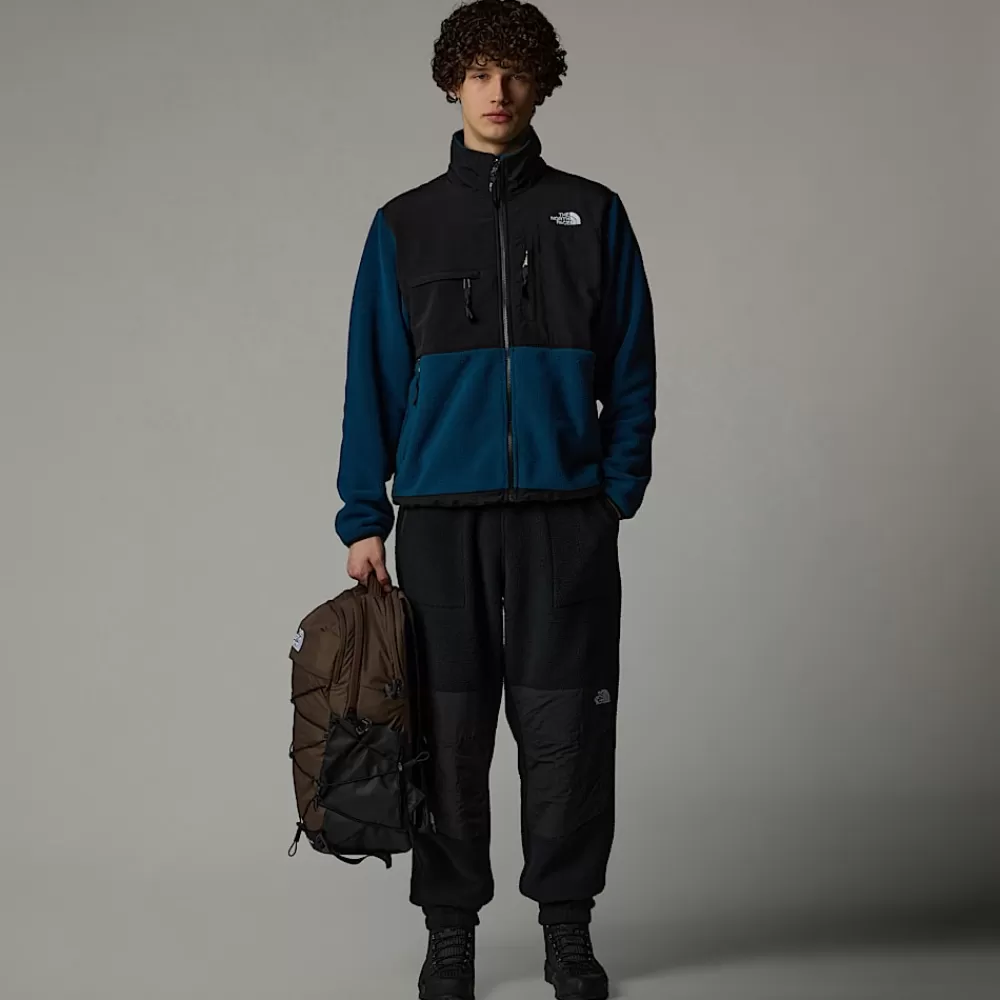 The North Face Fleecetrøjer Og Pullovers | Denali Kollektion^Retro Denali Jakke Til Herrer Midnight Petrol-TNF Black