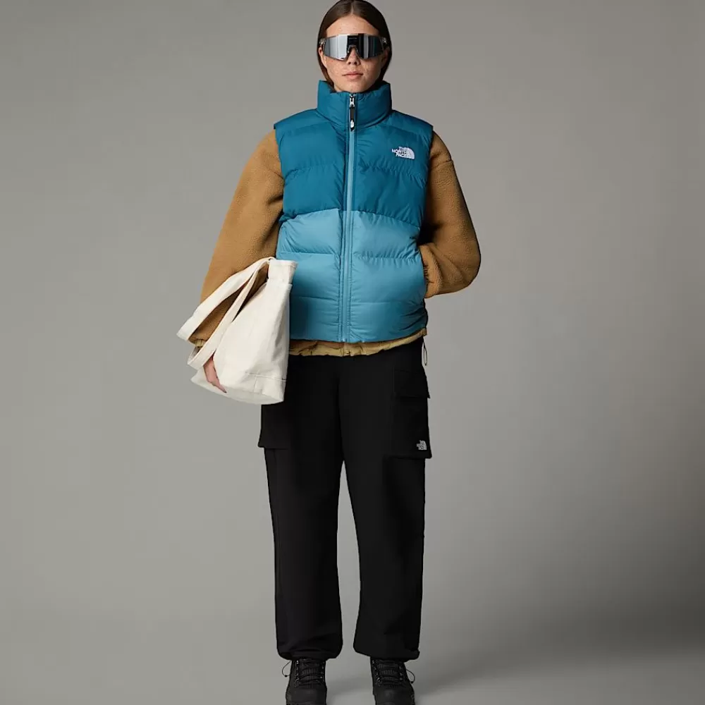 The North Face Vests | Nuptse Og Dunjakker^Saikuru Vest Til Damer Algae Blue-Mallard Blue