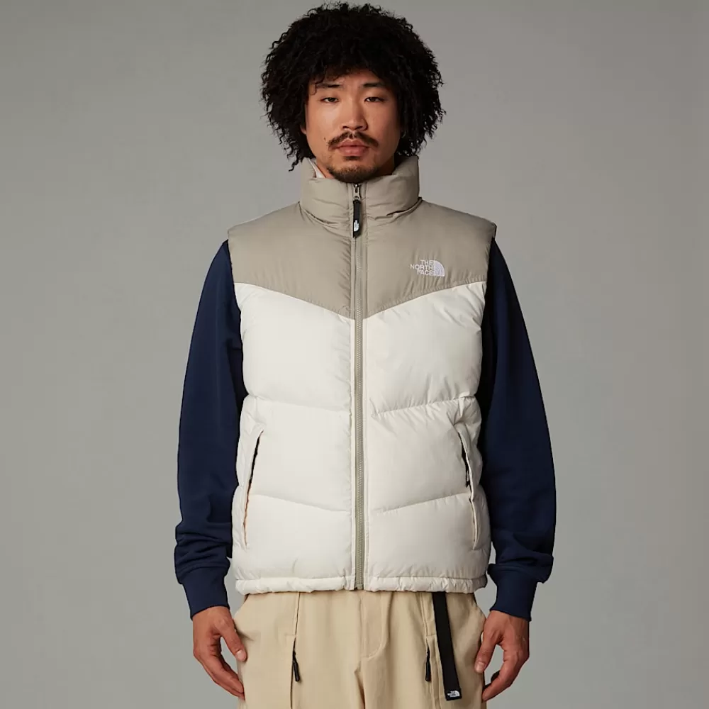 The North Face Veste | Veste^Saikuru Vest Til Herrer White Dune-Clay Grey