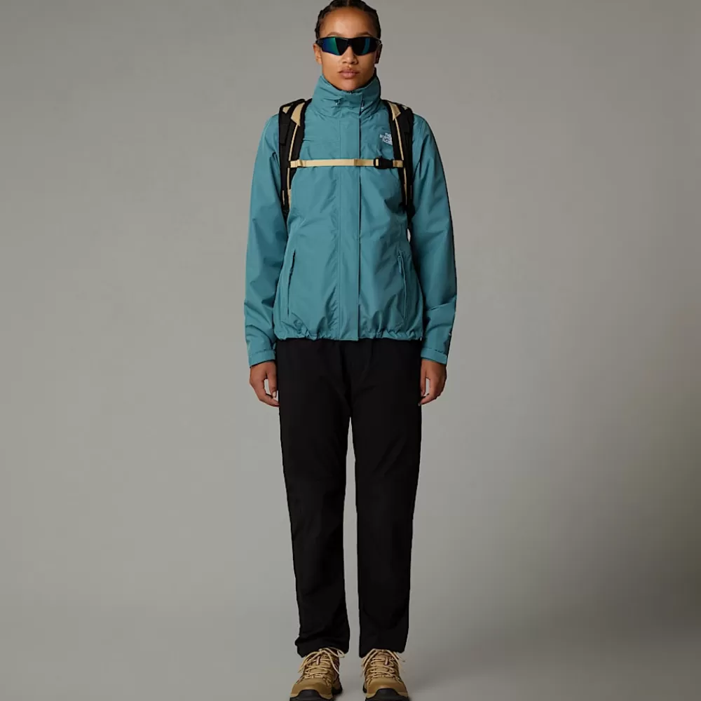 The North Face Vandtætte Jakker | Lette Jakker^Sangro Jakke Til Damer Algae Blue Dark Heather