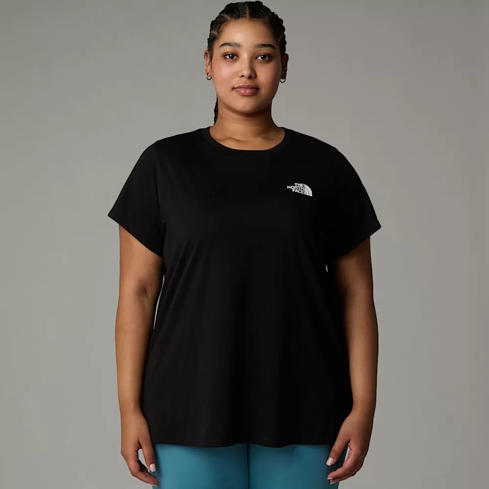 The North Face Curve & Plus Size Toppe | T-Shirts Og Trøjer^Simple Dome T-shirt I Store Størrelser Til Damer TNF Black