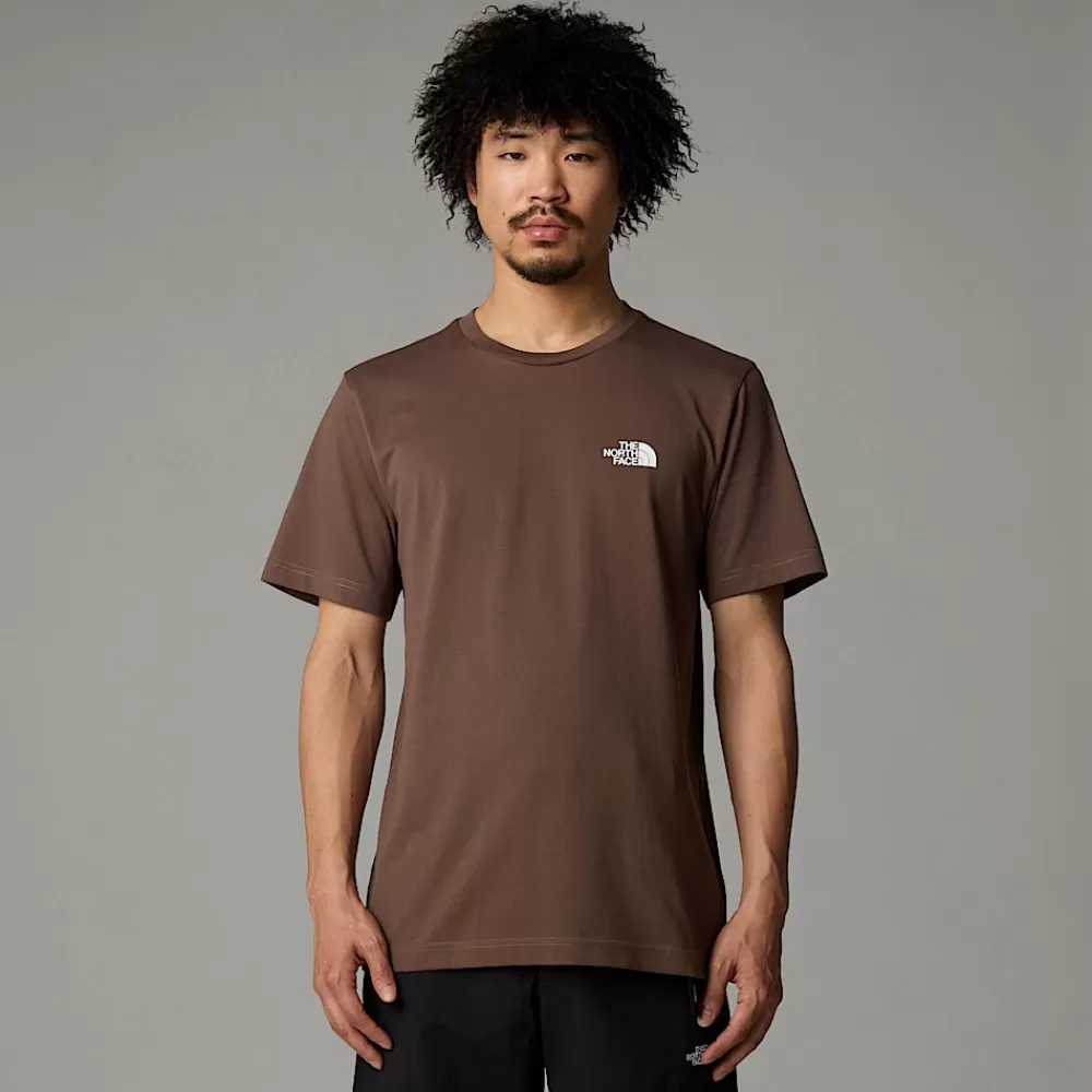 The North Face Shirts & Polos^Simple Dome T-shirt Til Herrer Smokey Brown