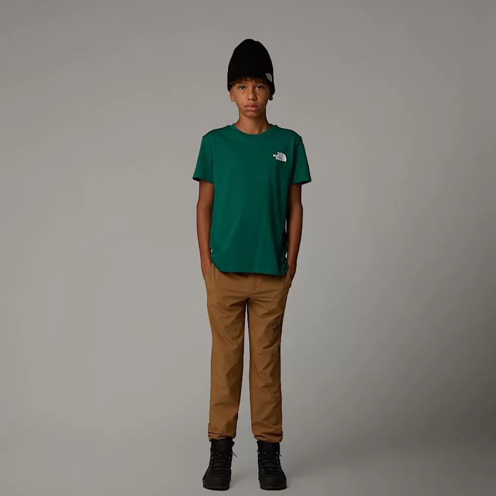 The North Face T-Shirts | T-Shirts Og Braletter^Simple Dome T-shirt Til Unge Evergreen