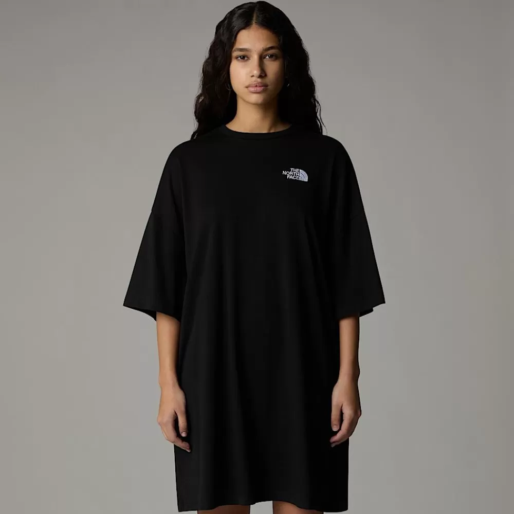 The North Face T-Shirts Og Trøjer | Dresses & Skirts^Simple Dome T-shirtkjole Til Damer TNF Black