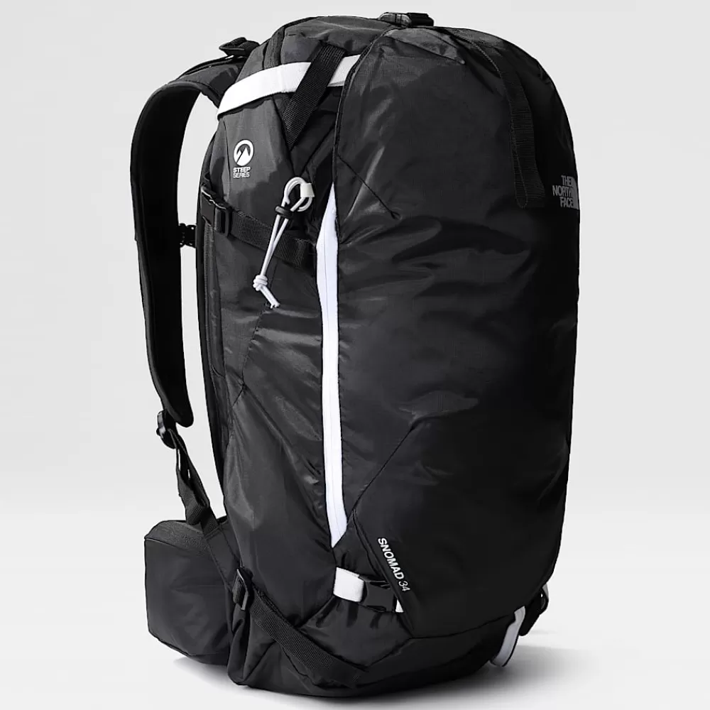 The North Face Mens | Herrerygsække^Snomad Rygsæk 34 Liter TNF Black-TNF White