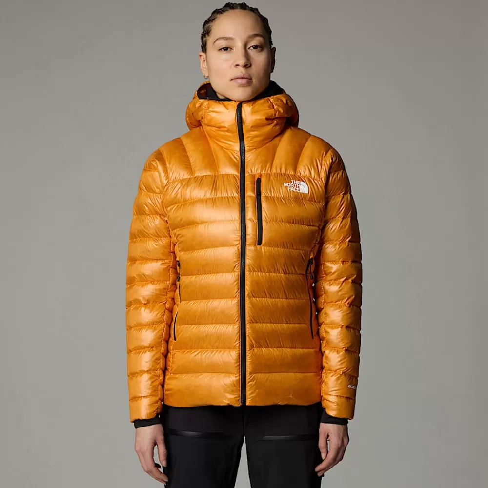 The North Face Dunjakker | Insulated^Summit Breithorn Dunjakke Med Hætte Til Damer Apricot Glaze