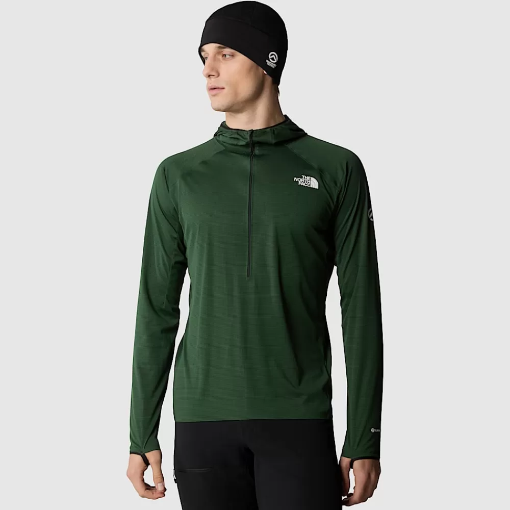 The North Face Hoodies & Sweatshirts | Fleecetrøjer Og Pullovers^Summit Direct Sun Hættetrøje Til Herrer PINE NEEDLE