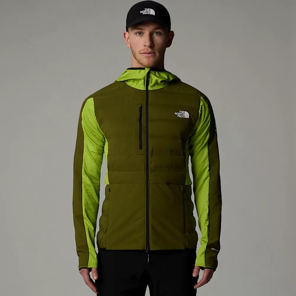 The North Face Dunjakker | Insulated^Summit Garnet Canyon Jakke Til Herrer Forest Olive-Meadow Grass