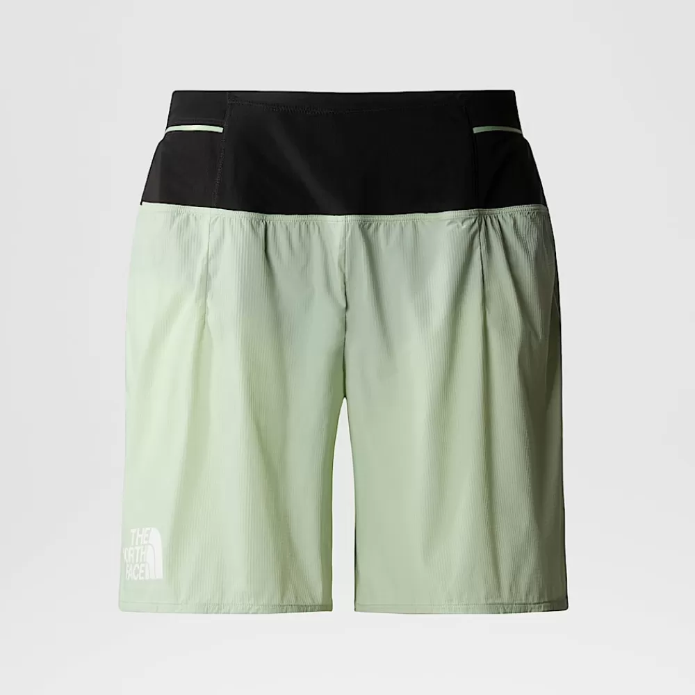 The North Face Shorts^Summit Pacesetter 5" Shorts Til Damer Misty Sage-TNF Black