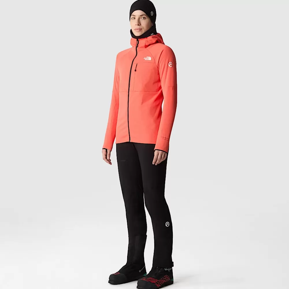 The North Face Hoodies & Sweatshirts | Fleecetrøjer Og Pullovers^Summit Series™ FUTUREFLEECE™ Jakke Med Hætte Til Damer Radiant Orange