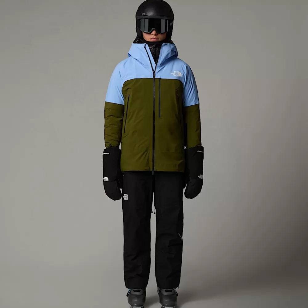 The North Face Vandtætte Jakker | Ski- Og Snowboardsjakker^Summit Stirnson FUTURELIGHT™ Jakke Til Damer Cornflower-Forest Olive