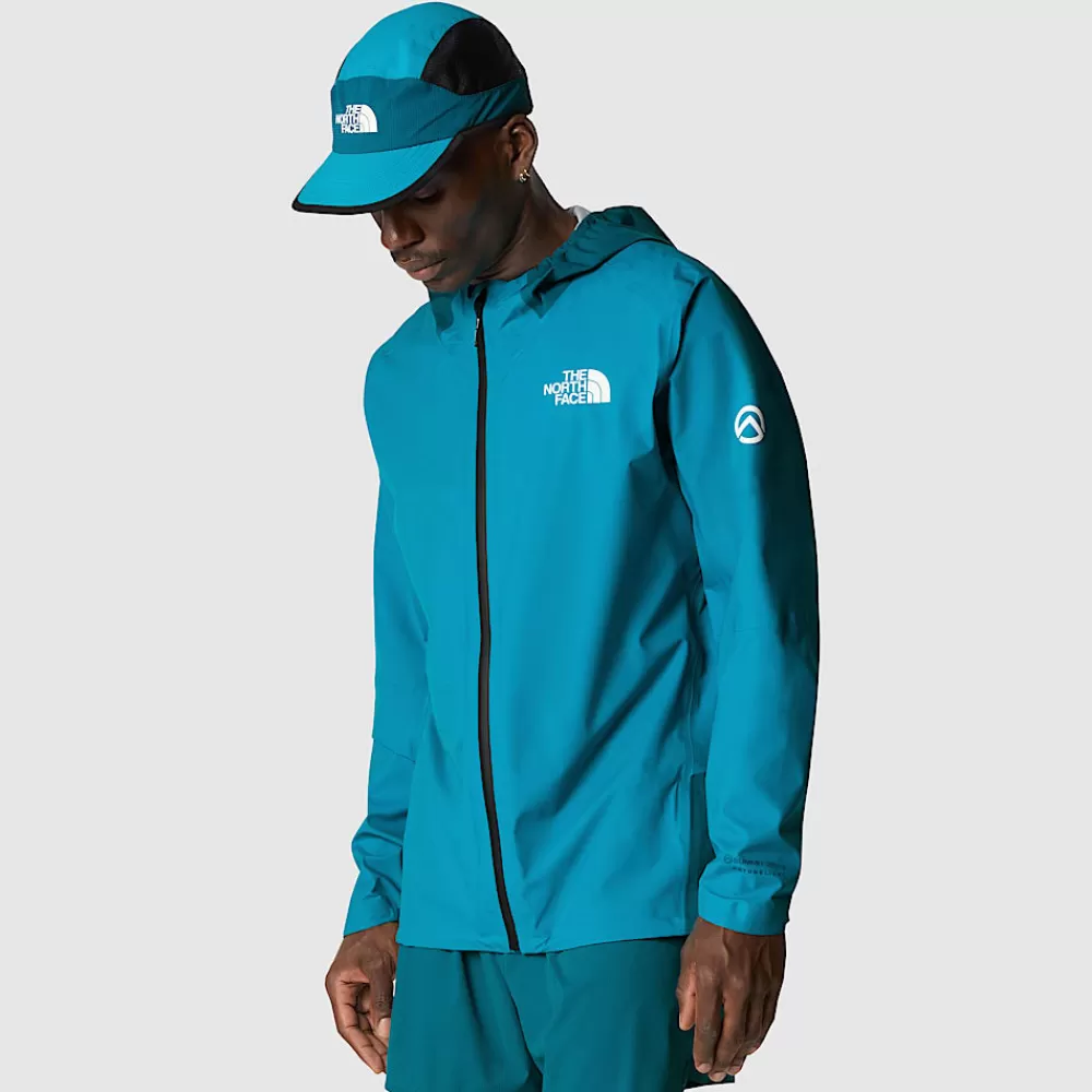 The North Face Vandtætte Jakker^Summit Superior FUTURELIGHT™ Jakke Til Herrer Sapphire Slate-Blue Moss