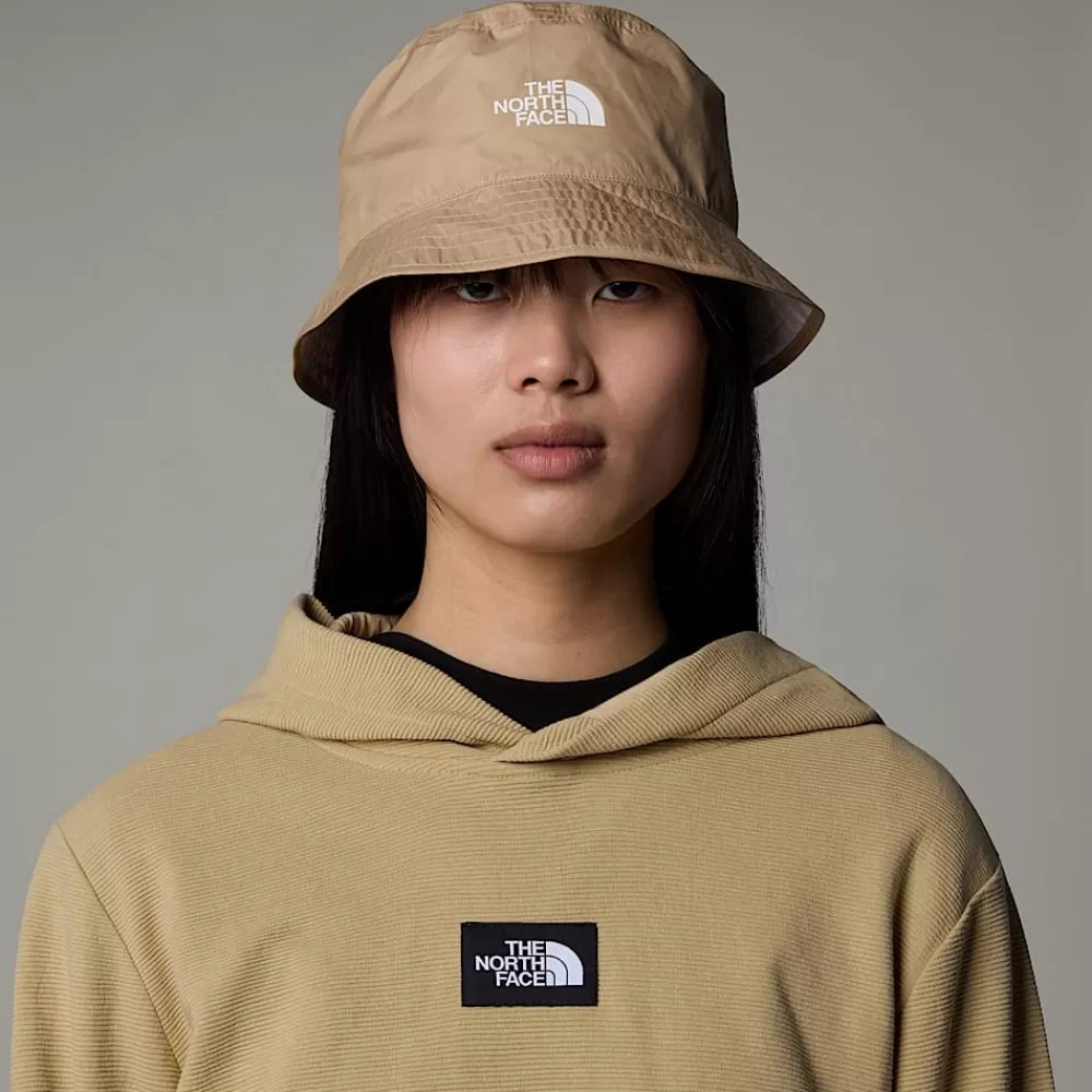 The North Face Hats | Kasketter Og Hatte^SUN STASH HAT Khaki Stone-White Dune