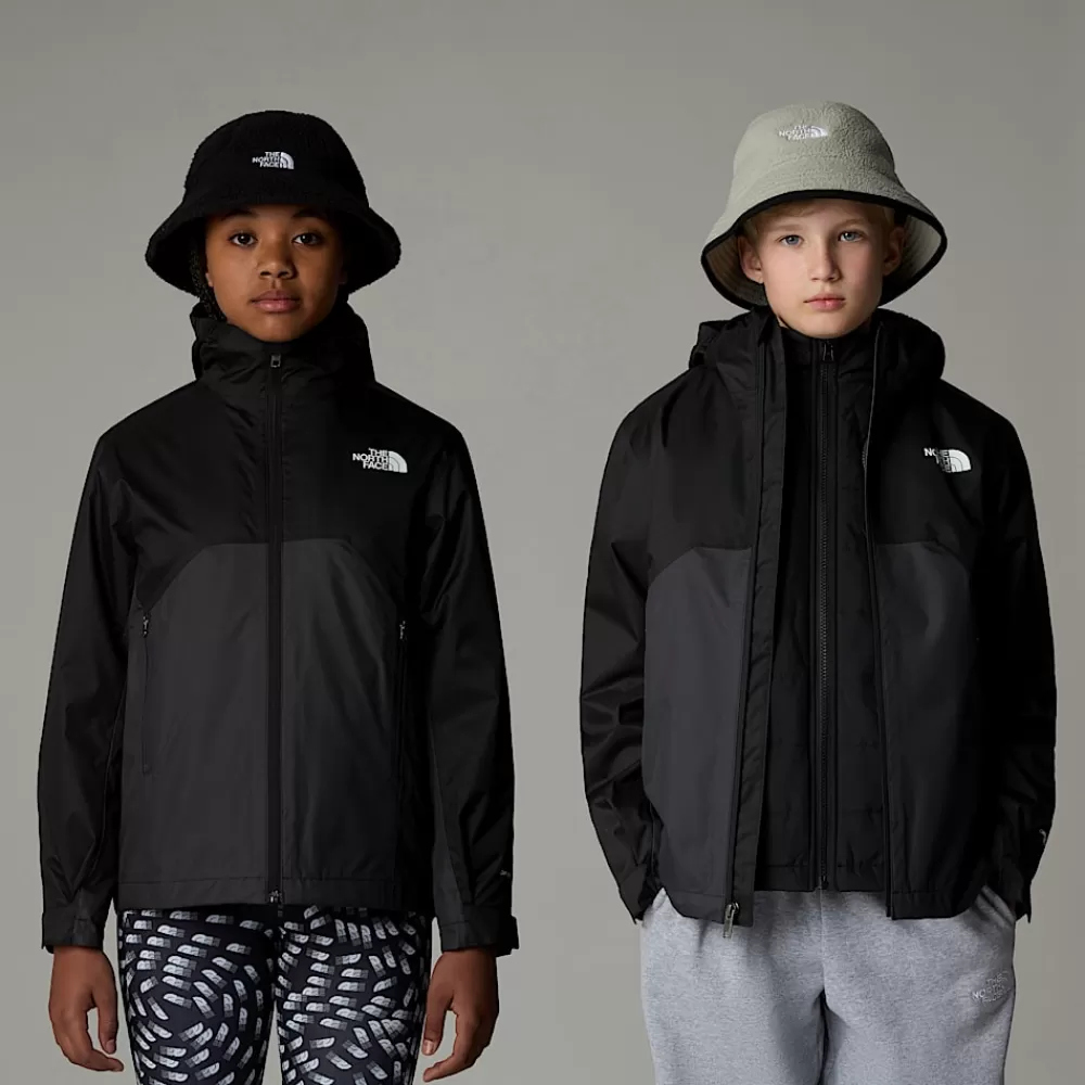 The North Face Jakker | Vandtætte Jakker^Syntetisk Isoleret Triclimate 3-i-1 Jakke Til Unge TNF Black