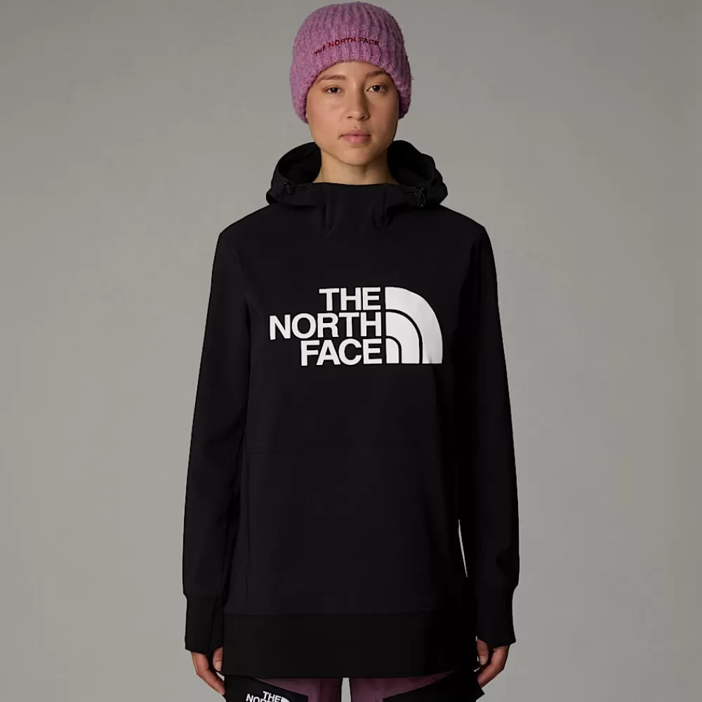 The North Face Fleecetrøjer Og Pullovers^Tekno Pullover Hættetrøje Til Damer TNF Black-NPF