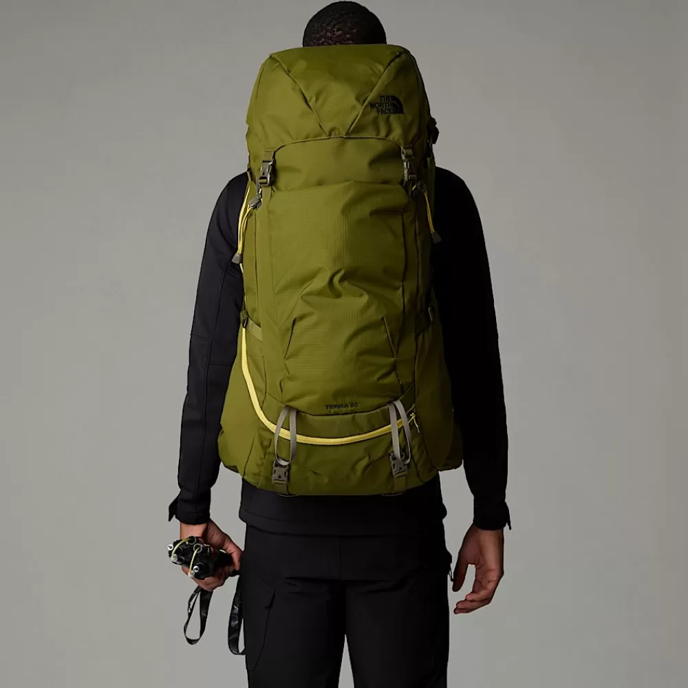 The North Face Mens | Herrerygsække^Terra 65-liters Vandrerygsæk Forest Olive-New Taupe Green-NPF