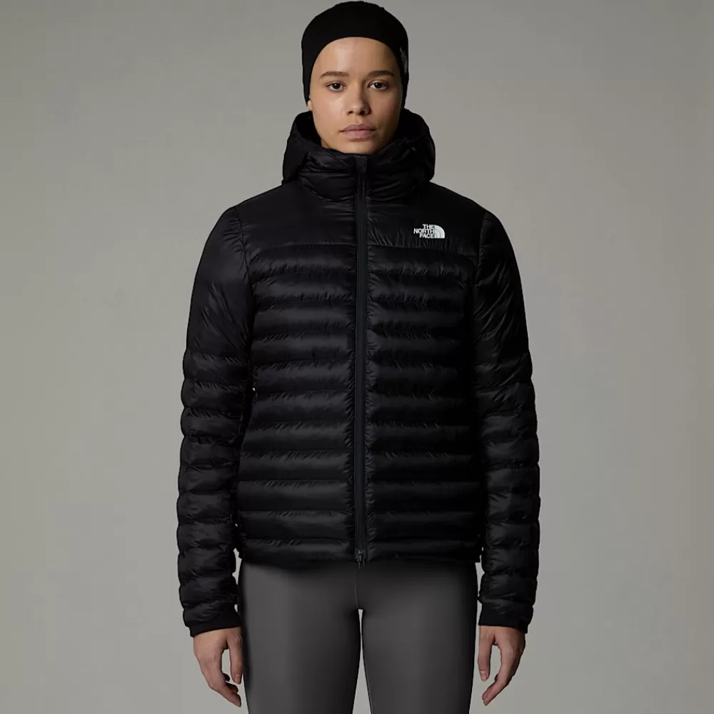 The North Face Lette Jakker | Insulated^Terra Peak Jakke Med Hætte Til Damer TNF Black