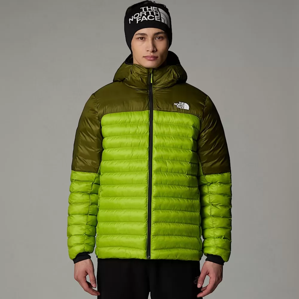 The North Face Nuptse Og Dunjakker | Insulated^Terra Peak Jakke Med Hætte Til Herrer Meadow Grass-Forest Olive