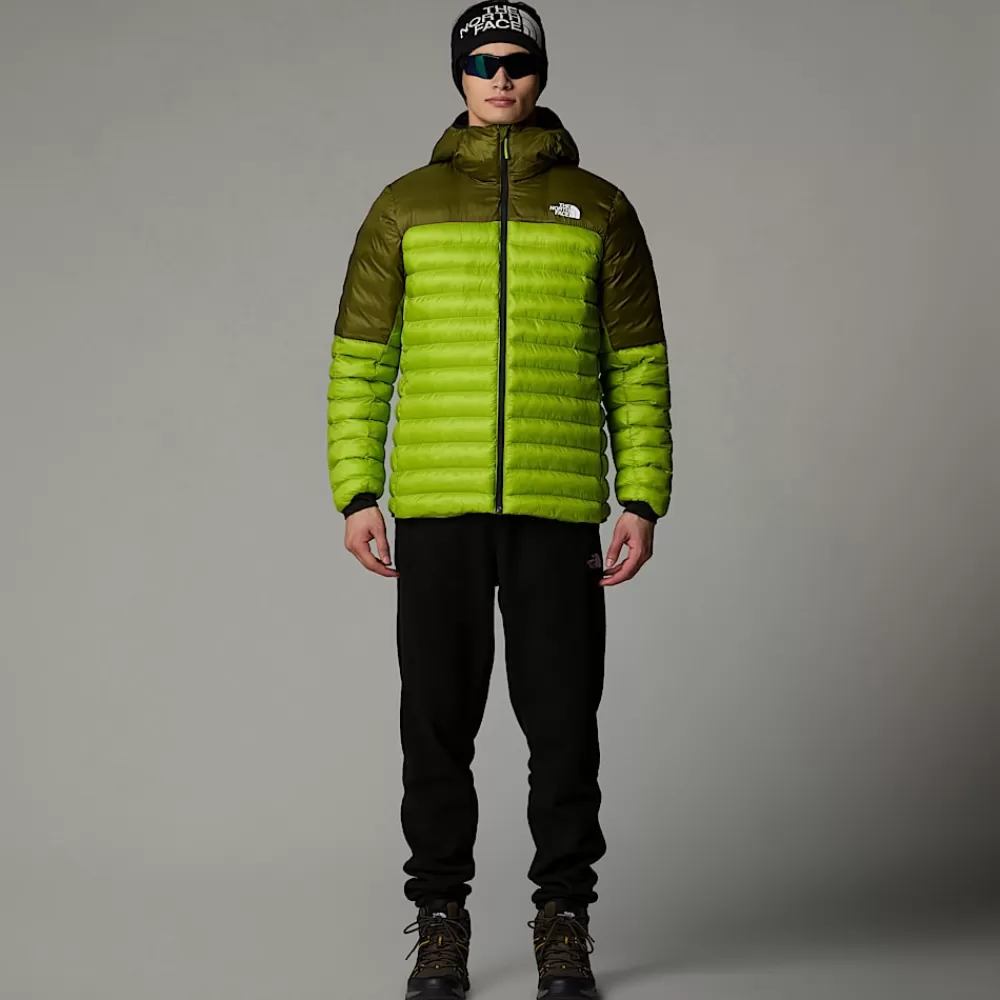 The North Face Nuptse Og Dunjakker | Insulated^Terra Peak Jakke Med Hætte Til Herrer Meadow Grass-Forest Olive