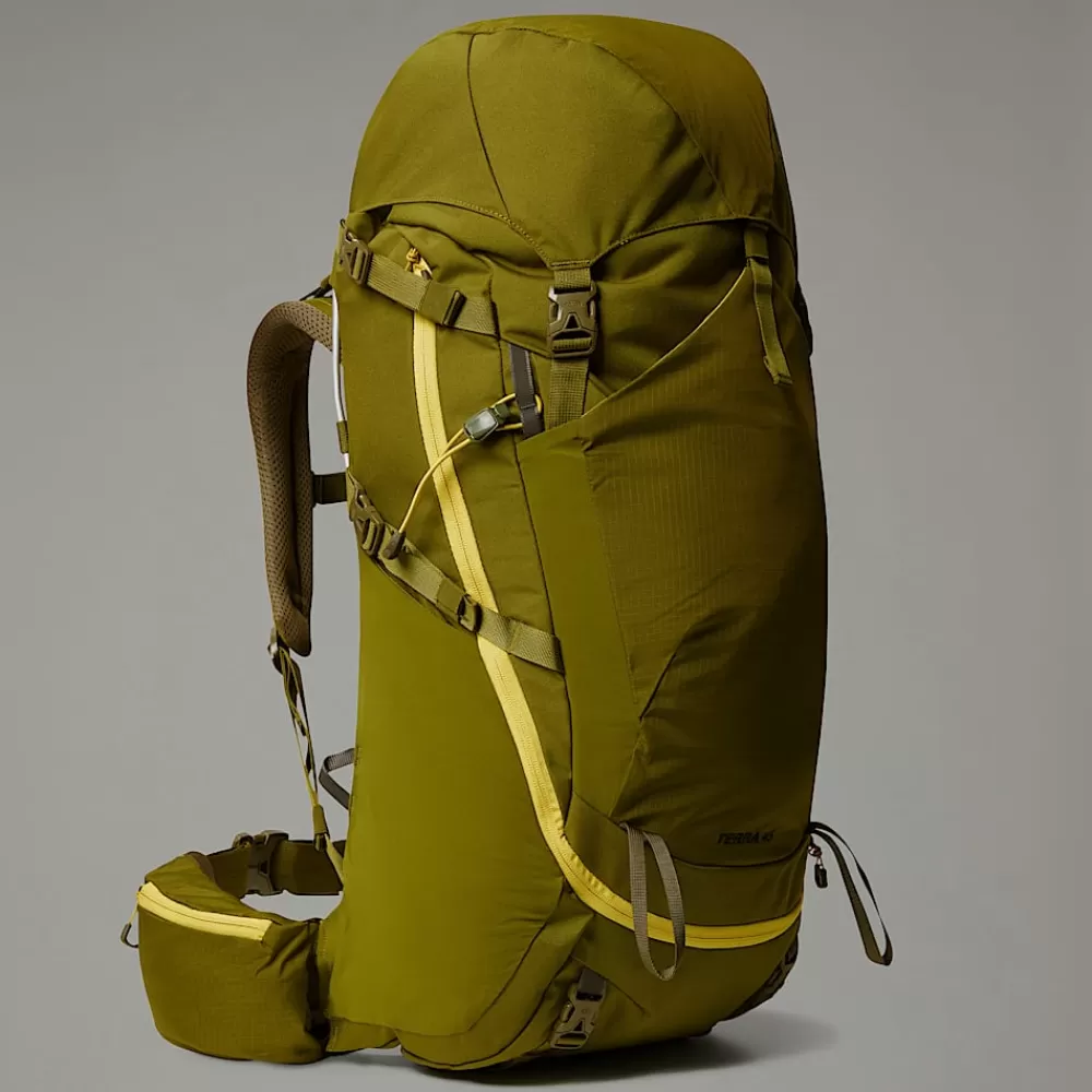 The North Face Tilbehør & Rygsække | Tilbehør & Rygsække^Terra Vandrerygsæk Til Unge - 45 Liter Forest Olive-New Taupe Green-NPF