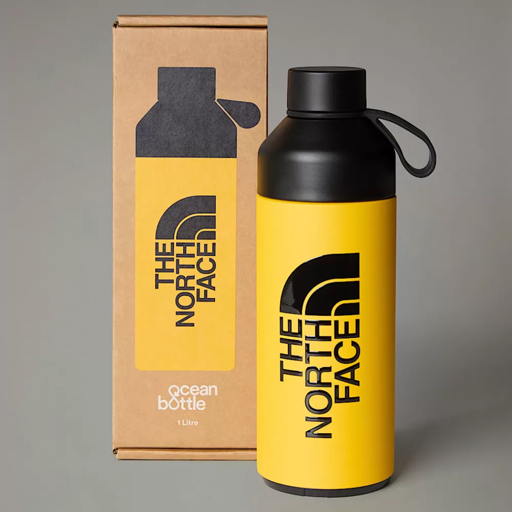 The North Face Rejsetilbehør^ X Ocean Bottle 1L Flaske Summit Gold-TNF Black