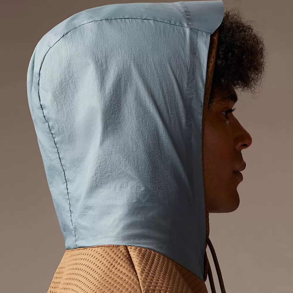 The North Face Hoodies & Sweatshirts^ X Undercover Soukuu DotKnit Double Hættetrøje Sepia Brown-Concrete Grey