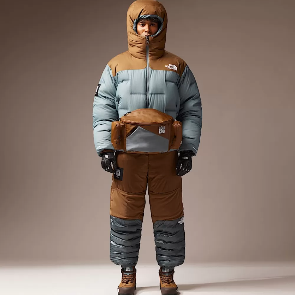 The North Face Dunjakker^ X Undercover Soukuu Nuptse Cloud Dunjakke Sepia Brown-Concrete Grey