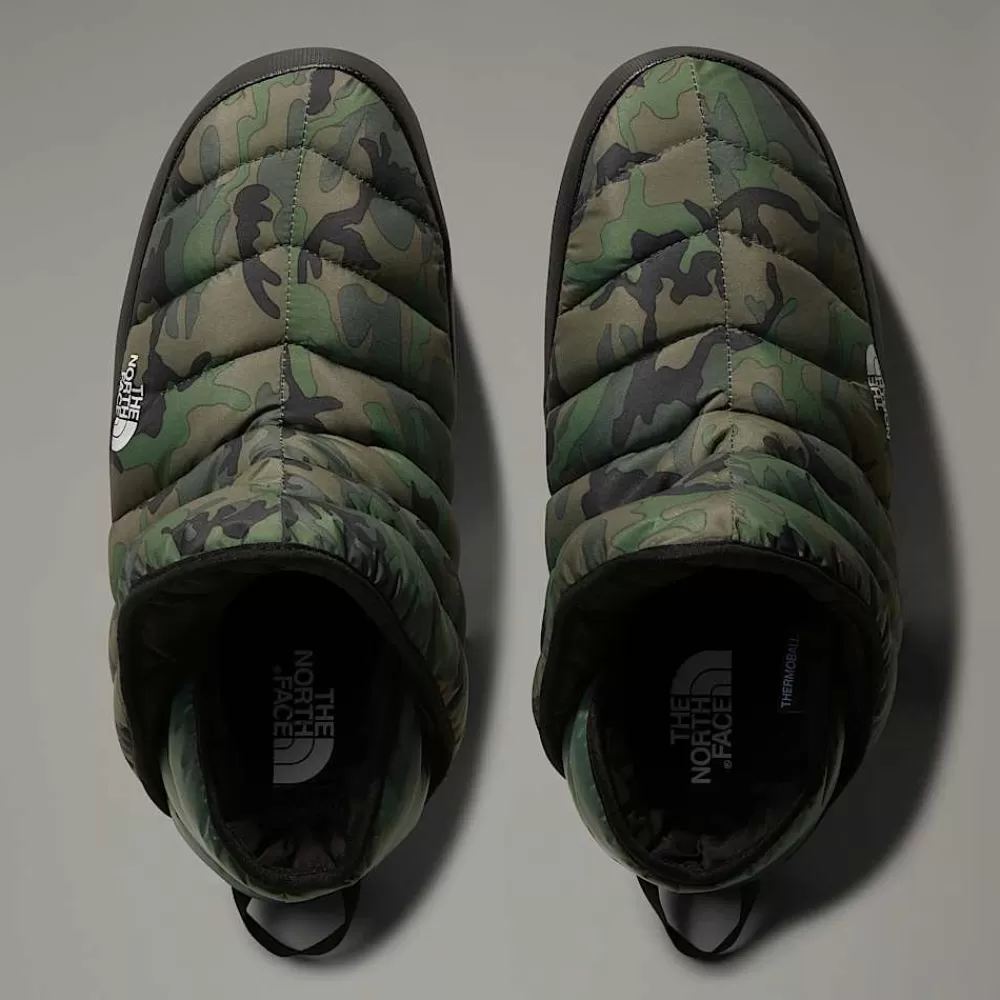 The North Face Livsstilsstøvler Og -Sko | Sandals^Thermoball™ Traction Winter Booties Til Herrer Thyme Brushwood Camo Print-TNF Black