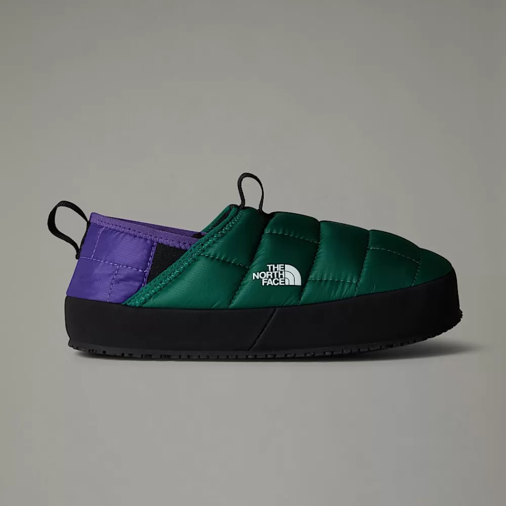 The North Face Fodtøj Børn | Fodtøj Børn^ThermoBall™ Traction Winter Mules II Til Unge EVERGREEN/PEAK PURPLE