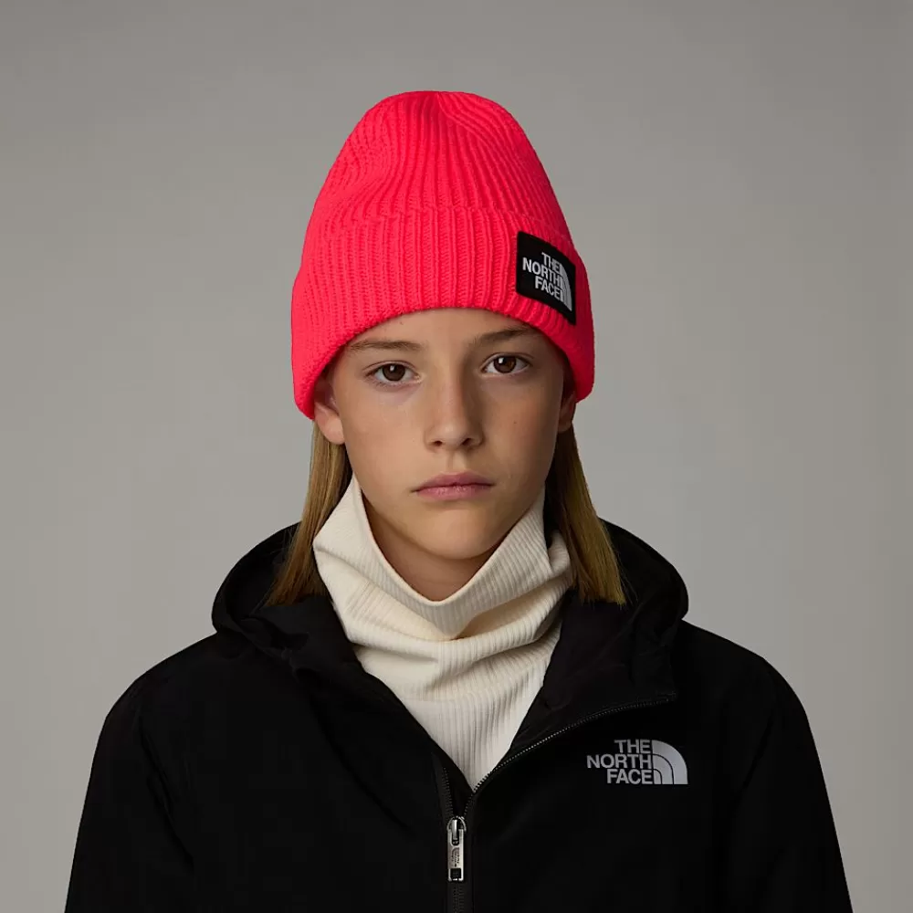 The North Face Tilbehør & Rygsække | Tilbehør & Rygsække^TNF Box Logo Cuff Hue Til Unge Radiant Poppy