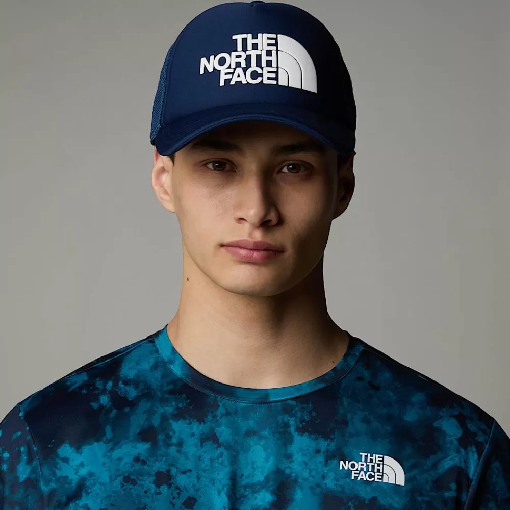 The North Face Hats | Kasketter Og Hatte^TNF Logo Trucker Kasket Summit Navy