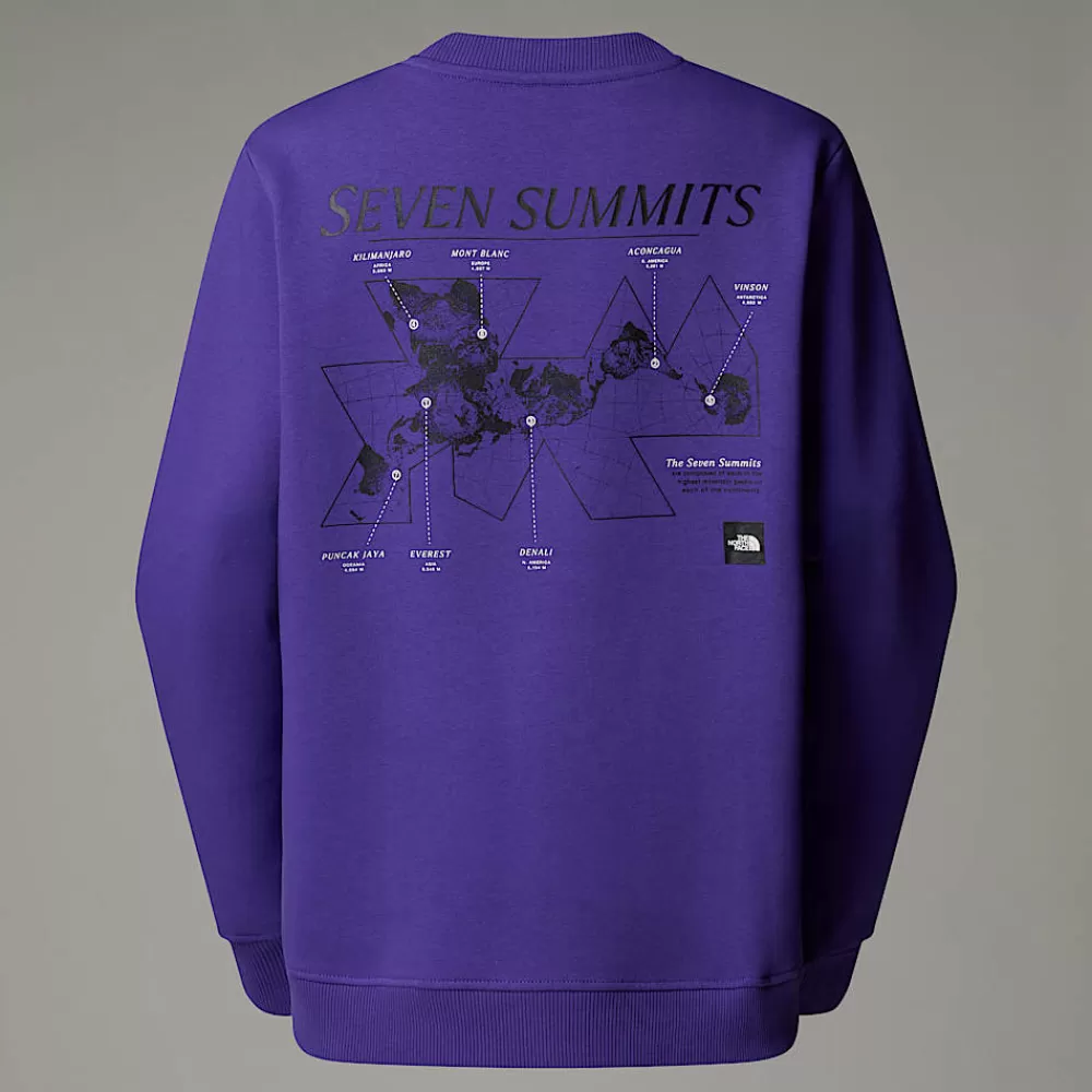 The North Face Hoodies & Sweatshirts^Topographic Sweatshirt Til Damer Peak Purple