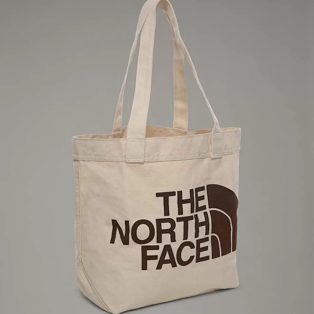 The North Face Rygsække Til Damer | Rygsække Til Damer^Tote Taske I Bomuld Weimaraner Brown Large Logo Print