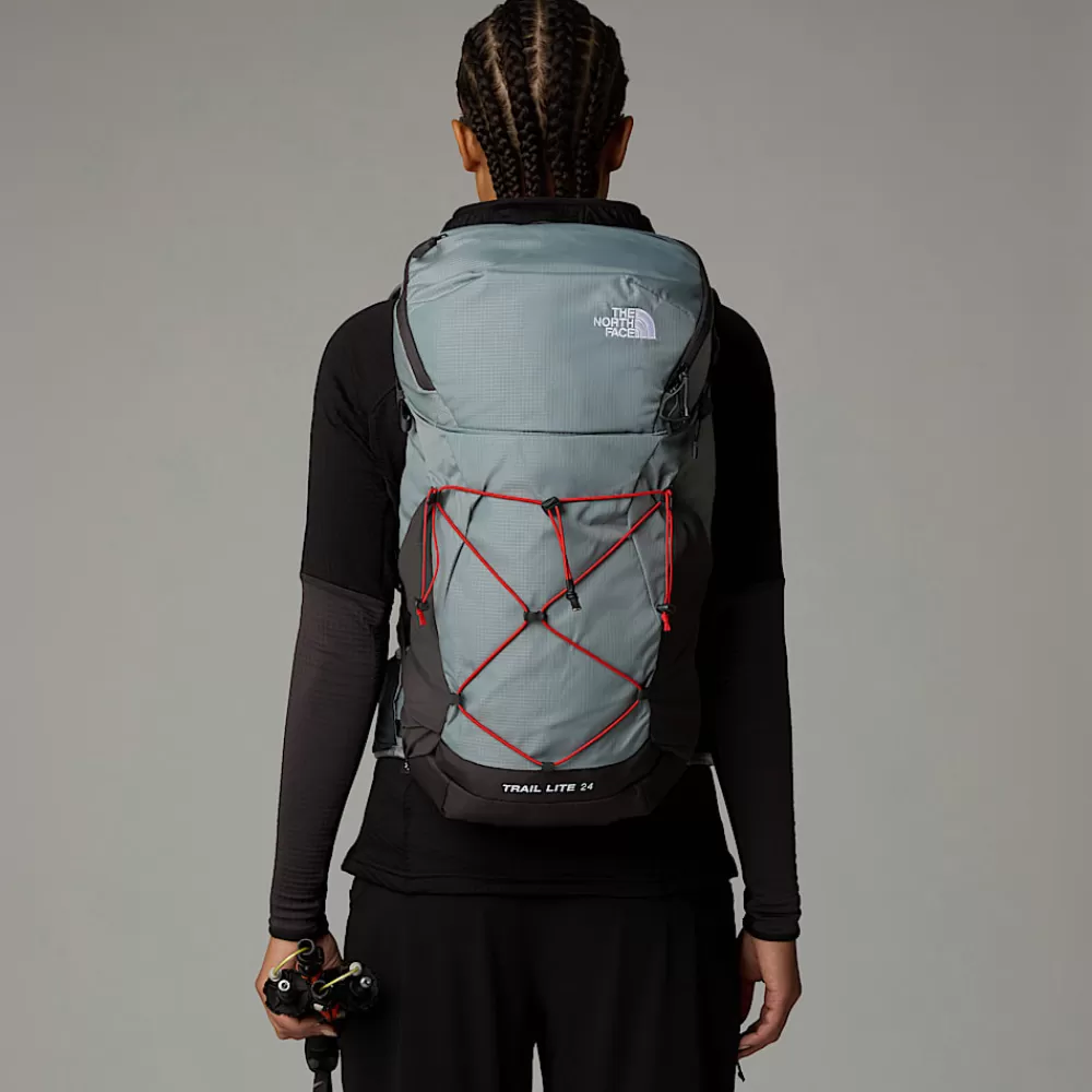 The North Face Mens | Herrerygsække^Trail Lite Rygsæk - 24 Liter Monument Grey-Asphalt Grey-NPF