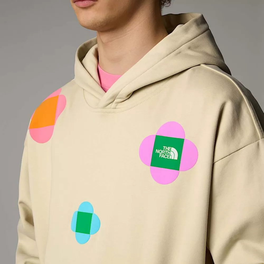 The North Face Hoodies & Sweatshirts | Hoodies & Sweatshirts^Unisex TNF X Yinka Ilori Let's Blossom Together Hættetrøje Gravel