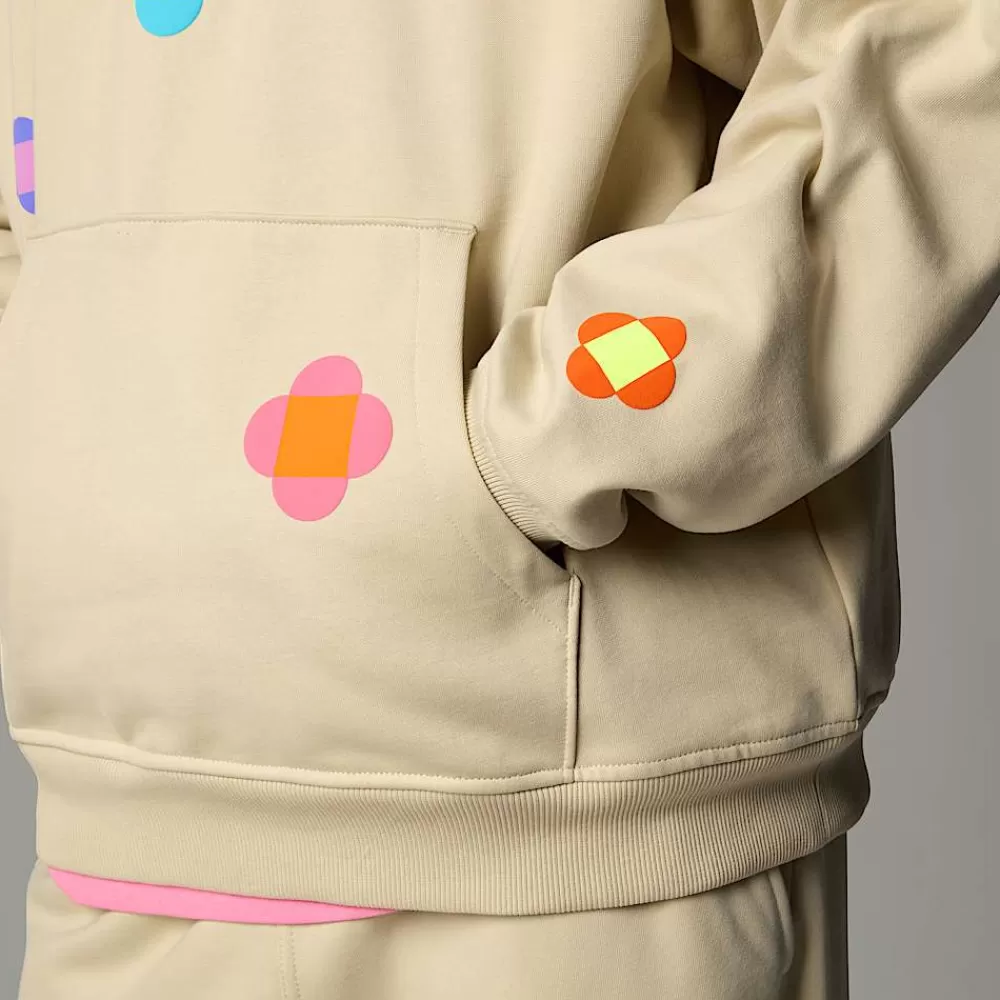 The North Face Hoodies & Sweatshirts | Hoodies & Sweatshirts^Unisex TNF X Yinka Ilori Let's Blossom Together Hættetrøje Gravel