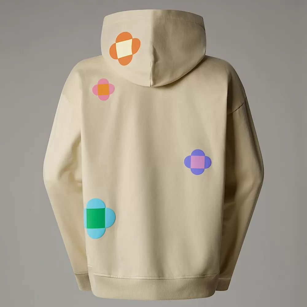 The North Face Hoodies & Sweatshirts | Hoodies & Sweatshirts^Unisex TNF X Yinka Ilori Let's Blossom Together Hættetrøje Gravel