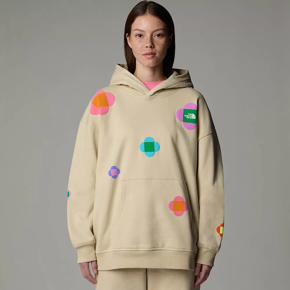 The North Face Hoodies & Sweatshirts | Hoodies & Sweatshirts^Unisex TNF X Yinka Ilori Let's Blossom Together Hættetrøje Gravel