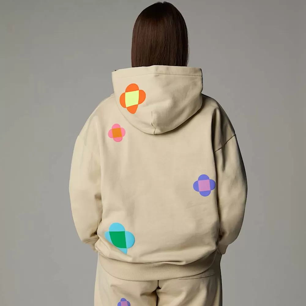 The North Face Hoodies & Sweatshirts | Hoodies & Sweatshirts^Unisex TNF X Yinka Ilori Let's Blossom Together Hættetrøje Gravel