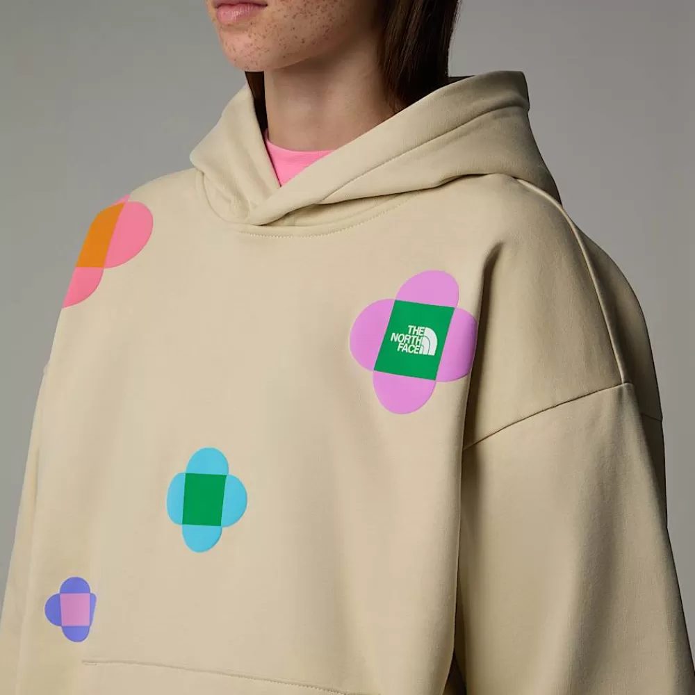 The North Face Hoodies & Sweatshirts | Hoodies & Sweatshirts^Unisex TNF X Yinka Ilori Let's Blossom Together Hættetrøje Gravel