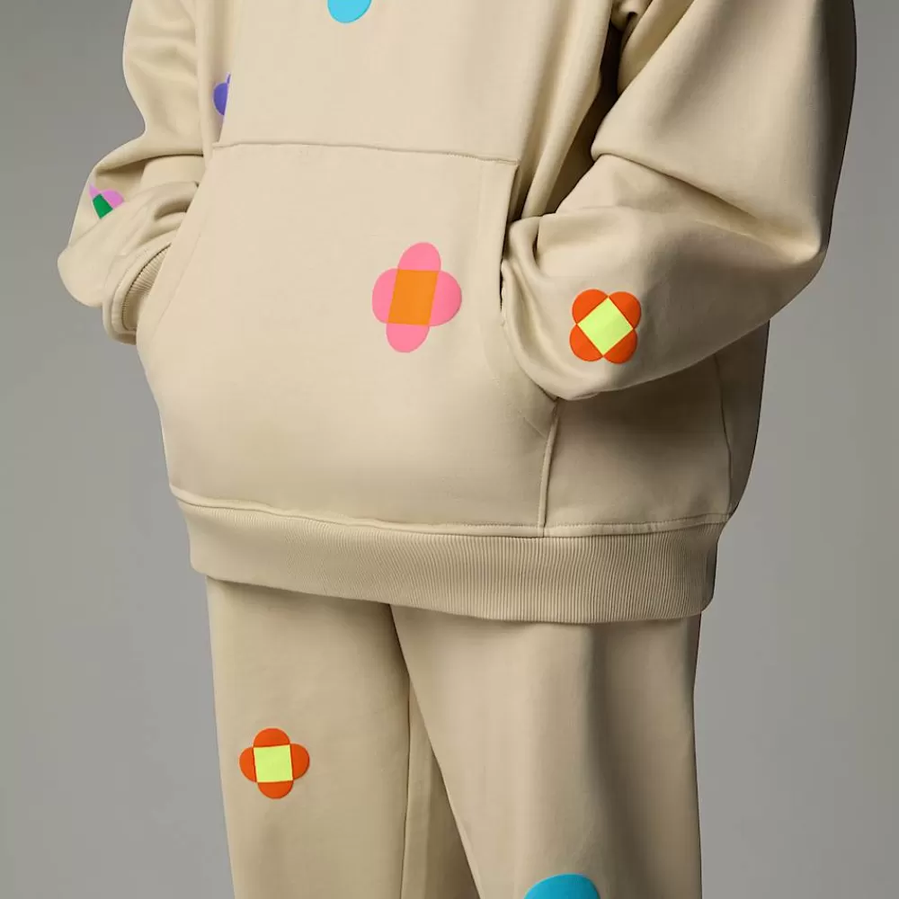 The North Face Hoodies & Sweatshirts | Hoodies & Sweatshirts^Unisex TNF X Yinka Ilori Let's Blossom Together Hættetrøje Gravel