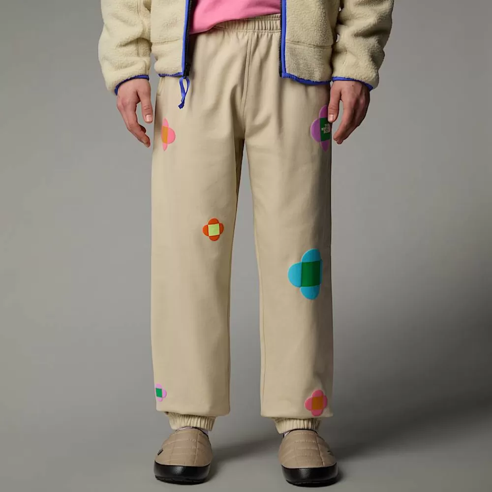 The North Face Pants | Bukser^Unisex TNF X Yinka Ilori Let's Blossom Together Joggingbukser Gravel
