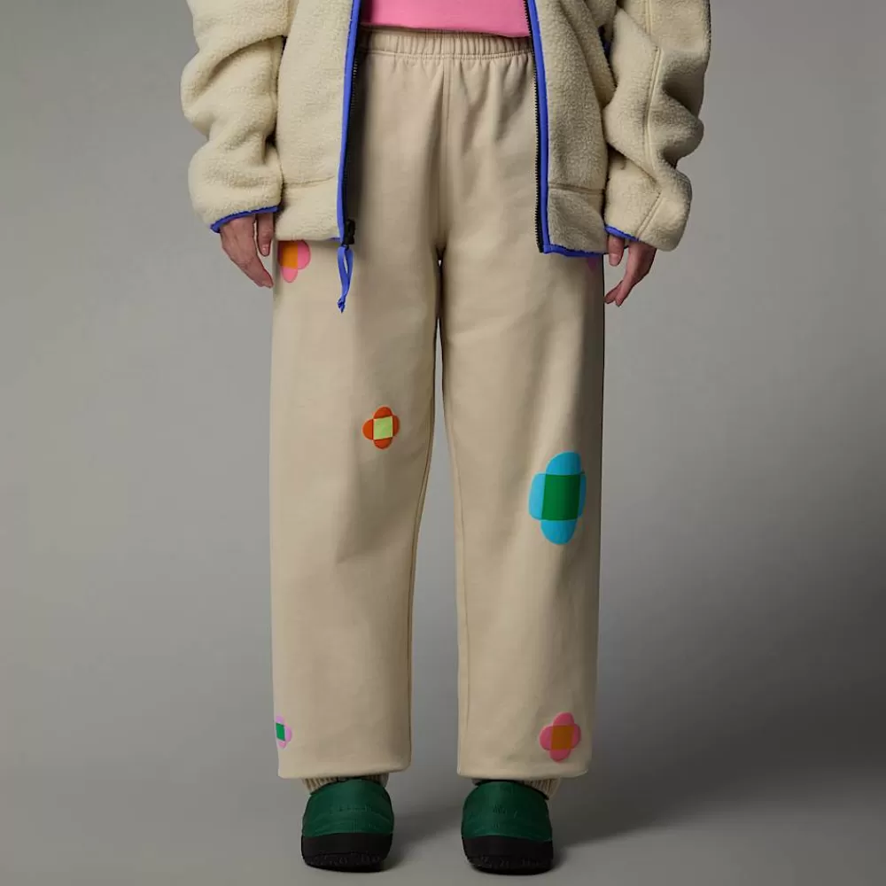 The North Face Pants | Bukser^Unisex TNF X Yinka Ilori Let's Blossom Together Joggingbukser Gravel