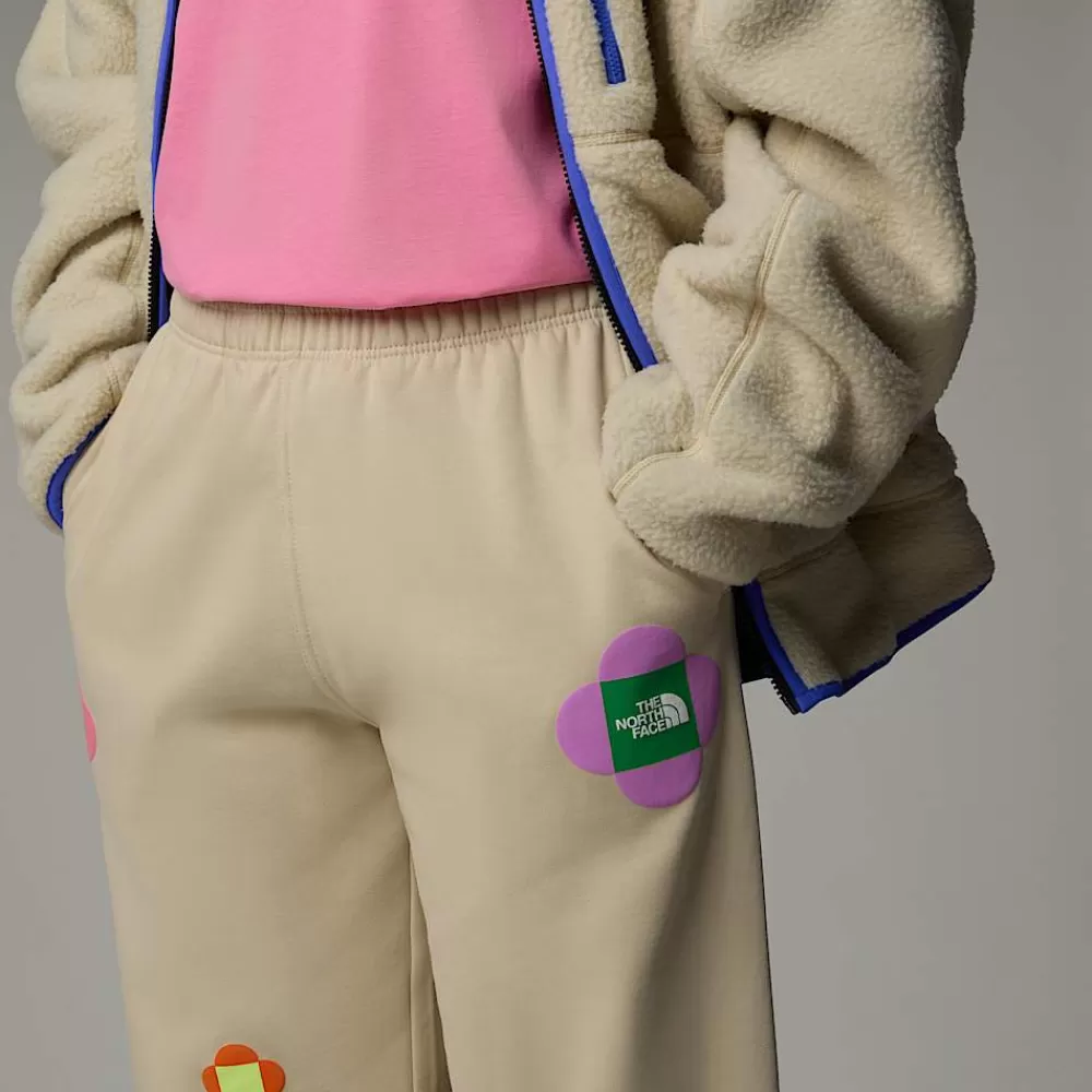 The North Face Pants | Bukser^Unisex TNF X Yinka Ilori Let's Blossom Together Joggingbukser Gravel